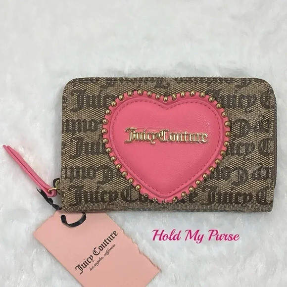 Juicy Couture Love Never Dies Multicompartment Bifold Wallet NWOT - Picture 2 of 8